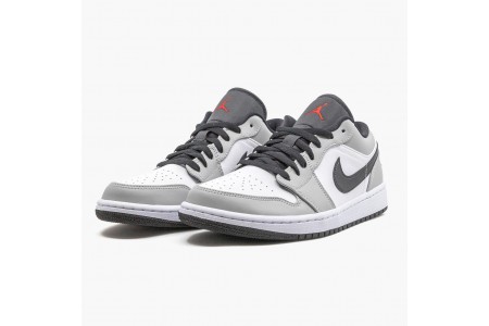Shop Jordan 1 Retro Low Light Smoke Grey 553558-030 Shoes