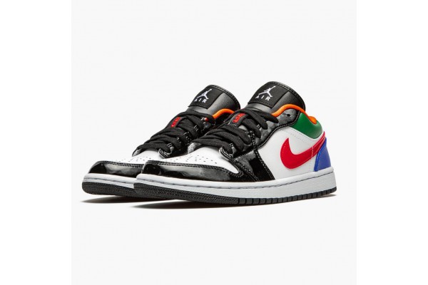 Cheap Jordan 1 Retro Low Multi Color CZ4776-101 Shoes