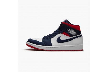 Shop Jordan 1 Mid SE USA 852542-104 Shoes