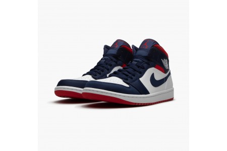 Shop Jordan 1 Mid SE USA 852542-104 Shoes