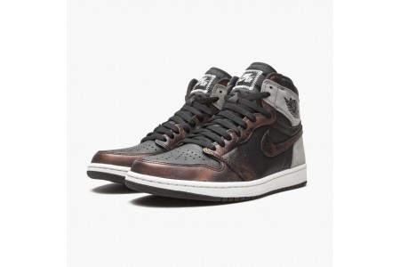 Buy Jordan 1 Retro High Light Army Rust Shadow Patina 555088-033 Shoes