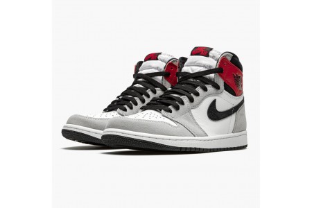 Shop Jordan 1 Retro High OG Light Smoke Grey 555088-126 Shoes