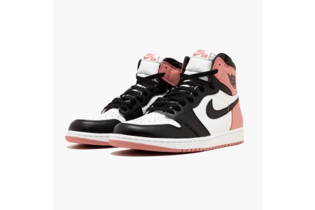 Discount Jordan 1 Retro High Rust Pink 861428-101 Shoes