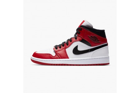 Latest Jordan 1 Mid Chicago 2020 554724-173 Shoes