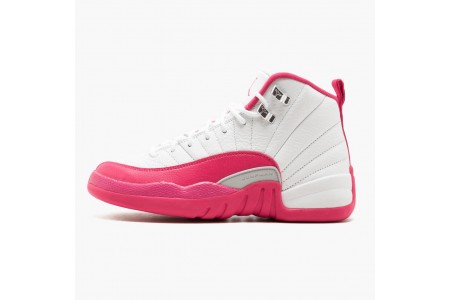 Good Jordan 12 Retro Dynamic Pink 510815-109 Shoes