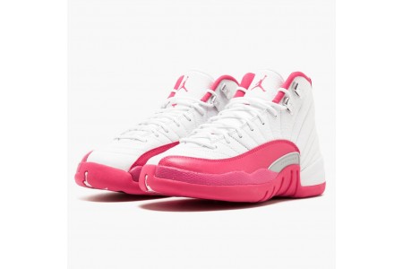 Good Jordan 12 Retro Dynamic Pink 510815-109 Shoes