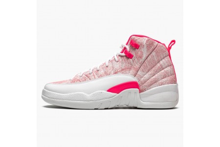 Latest Jordan 12 Retro GS Arctic Pink 510815-101 Shoes