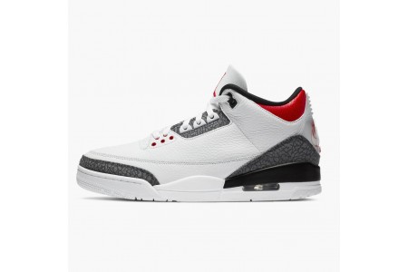 Latest Jordan 3 SE DNM Fire Red CZ6433-100 Shoes