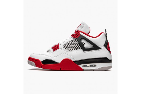 Shop Jordan 4 Retro OG Fire Red 2020 DC7770-160 Shoes