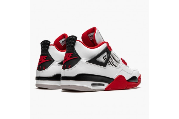 Shop Jordan 4 Retro OG Fire Red 2020 DC7770-160 Shoes