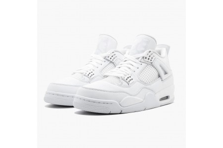 Latest Jordan 4 Retro Pure Money 308497-100 Shoes