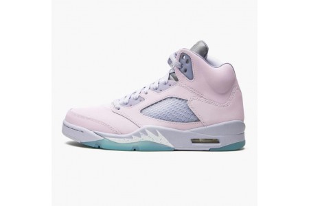 Shop Jordan 5 Easter 2022 Regal Pink Ghost Copa DV0562-600 Shoes