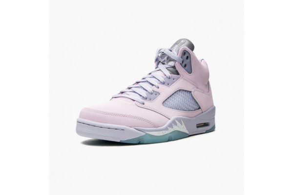 Shop Jordan 5 Easter 2022 Regal Pink Ghost Copa DV0562-600 Shoes