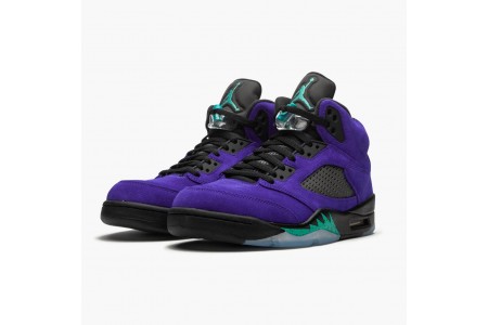 Discount Jordan 5 Retro Alternate Grape 136027-500 Shoes