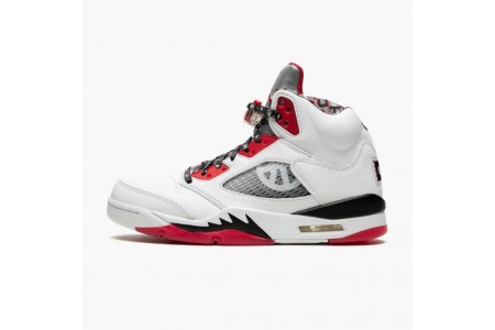 Good Jordan 5 Retro Quai 54 2021 DJ7903-106 Shoes