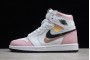 Cheap Air Jordan 1 High OG GS White Pink Black Womens 555088 688 