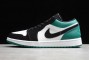 Hot Air Jordan 1 Low White Black Mystic Green Men 553558 113 