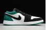 Hot Air Jordan 1 Low White Black Mystic Green Men 553558 113 