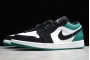 Hot Air Jordan 1 Low White Black Mystic Green Men 553558 113 