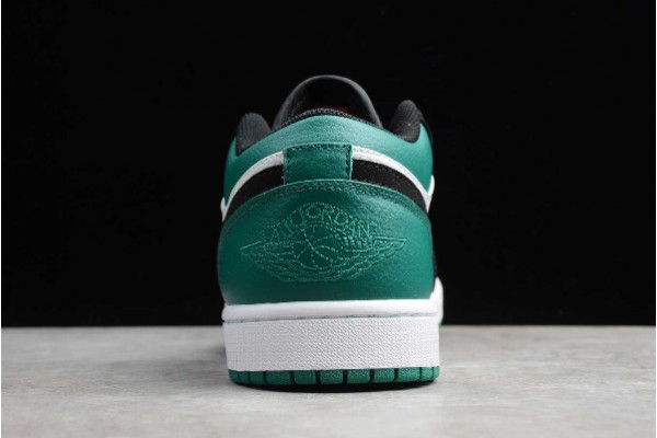 Hot Air Jordan 1 Low White Black Mystic Green Men 553558 113 