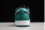 Hot Air Jordan 1 Low White Black Mystic Green Men 553558 113 