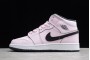 Best Air Jordan 1 Mid GS Pink Foam Womens 555112 601 