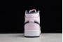 Best Air Jordan 1 Mid GS Pink Foam Womens 555112 601 