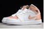 Buy Air Jordan 1 Mid GS White Rose Gold Womens 555112 190 