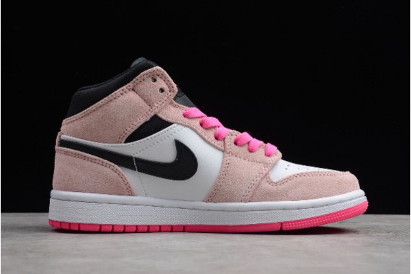 Hot Air Jordan 1 Mid SE Crimson Tint For Sale Womens 852542 801 