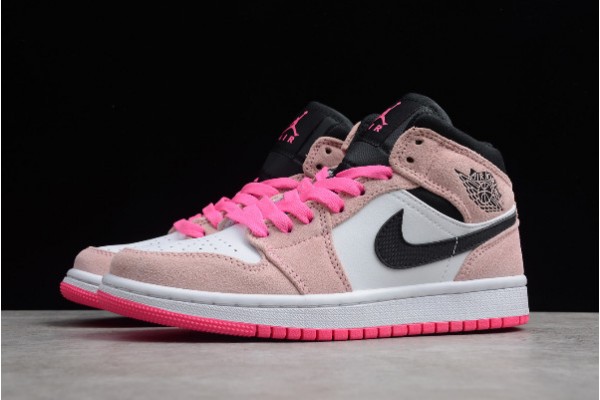 Hot Air Jordan 1 Mid SE Crimson Tint For Sale Womens 852542 801 