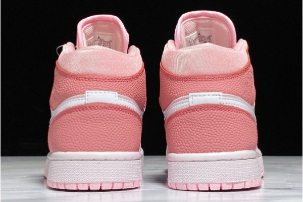 Cheap Air Jordan 1 Mid in Digital Pink Releasing Soon Womens CW5379 600 