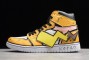 New Air Jordan 1 AJ1 Mid DIY Pikachu Custom Youth 556298 001 