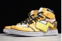 New Air Jordan 1 AJ1 Mid DIY Pikachu Custom Youth 556298 001 