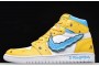 Buy Air Jordan 1 AJ1 SpongeBob Yellow White Blue Youth 556298 002 