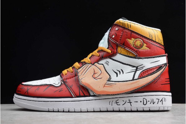 Cheap Air Jordan 1 Fist Charmander Red Orange Mens 556298 011 