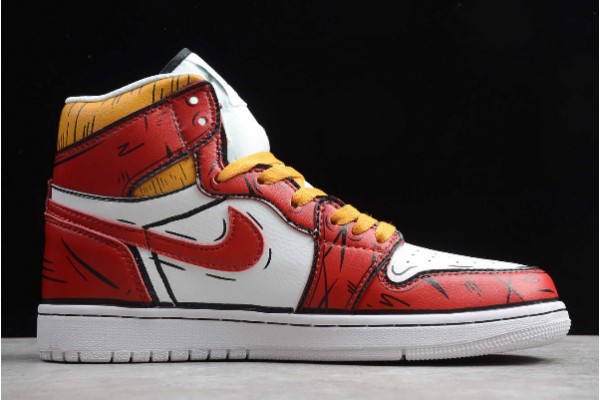 Cheap Air Jordan 1 Fist Charmander Red Orange Mens 556298 011 