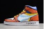 Fashion Air Jordan 1 High Goku Orange White Black Blue Yellow 556298 006 For Sale 