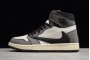 Hot Air Jordan 1 High OG  Travis Scott Sail Black Grey CD4487 104 