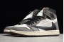 Hot Air Jordan 1 High OG  Travis Scott Sail Black Grey CD4487 104 