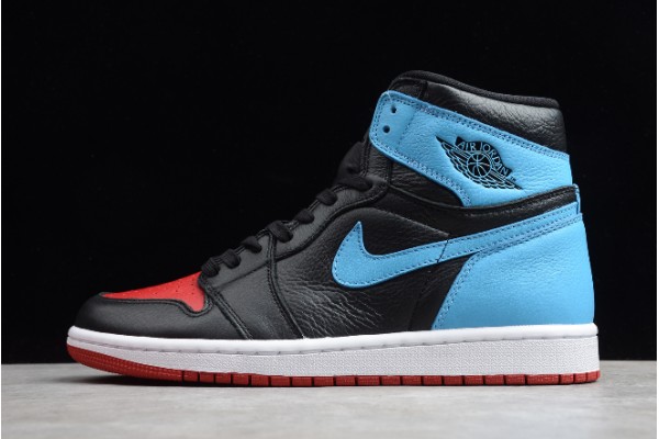 2021 Air Jordan 1 High OG Black Blue Womens CZ4385 016 