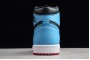 2021 Air Jordan 1 High OG Black Blue Womens CZ4385 016 