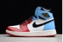 Best Air Jordan 1 High OG Fearless White University Blue Varsity Red Black CK5666 100 