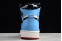 Best Air Jordan 1 High OG Fearless White University Blue Varsity Red Black CK5666 100 