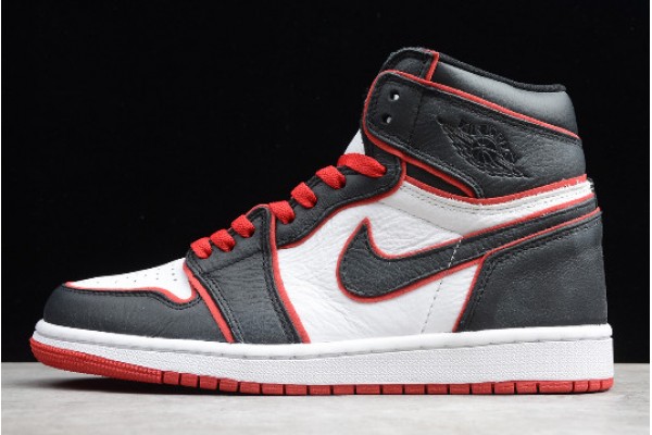 Latest Air Jordan 1 High OG Meant To Fly Black Gym Red White 555088 062 