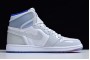 Newest Air Jordan 1 High Zoom Racer Blue White Mens CK6637 104 