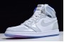 Newest Air Jordan 1 High Zoom Racer Blue White Mens CK6637 104 