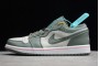 Fashion Air Jordan 1 Low Military Green White Hyper Crimson Light Bone Mens 553558 121 