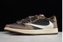 2021 Air Jordan 1 Low OG SP Black Dark Mocha University Red Youth CQ4277 001 