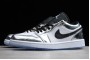 Latest Air Jordan 1 Low Pass The Torch Chrome White Turbo Green Black Mens 553558 016 