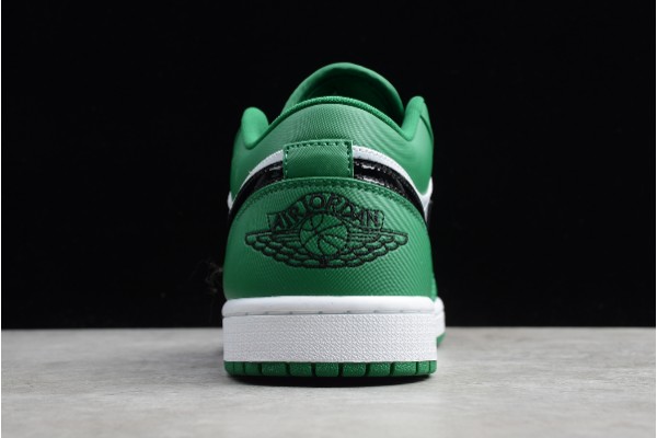 New Air Jordan 1 Low Pine Green  Mens 553558 301 